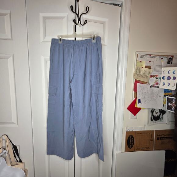 Old Navy Extra High Rise Super Wide Leg Cargo Pants NWT Size MP - Picture 6 of 10